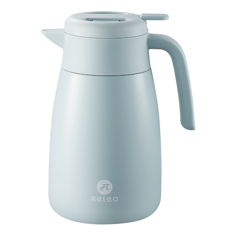 物生物（RELEA） 清莹保温壶 JV022303-2000-LS00 漫水蓝2000ML  漫水蓝2000ML（单位：个）